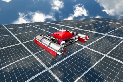 solar panel temizleme robotu
