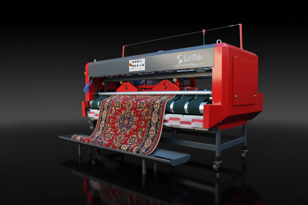 Otomatik Supurge Hali Hav Alma Paketleme Makinesi 1