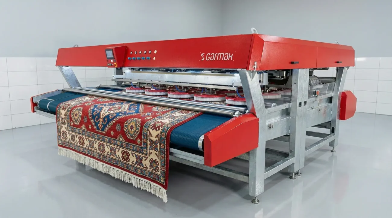 Profesyonel Halı Yıkama Fabrikası Nasıl Kurulur? Eksiksiz Rehber 7 Otomatik Halı Yıkama Makinesi
